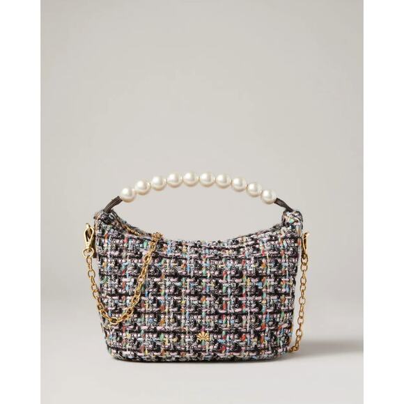 Lele Sadoughi Handbags - Lele Sadoughi Hazel Pearl Handle Bag